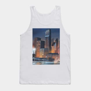 OCP Building - Old Detroit Skyline Night Tank Top